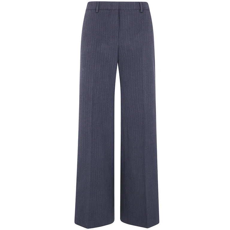 Trousers Pinstripe Tailored Trousers