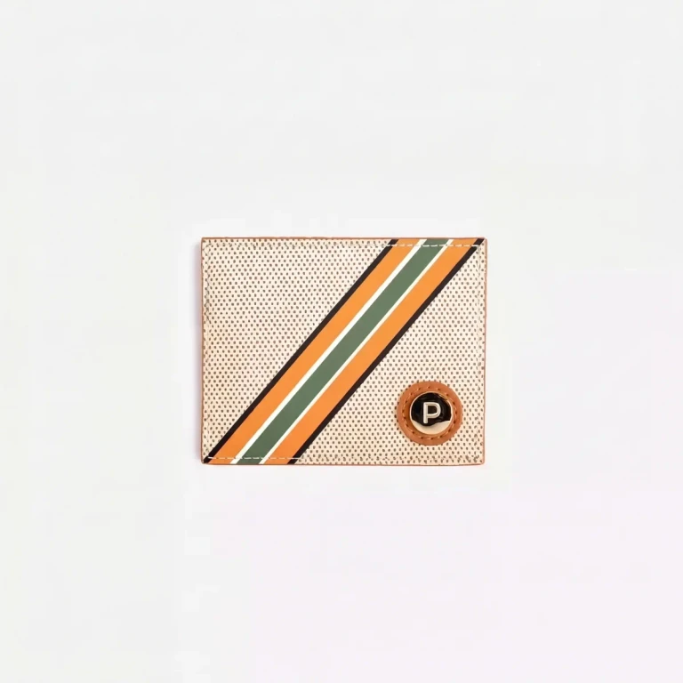 Cabana Card Case Shandy Slim Vegan Leather Recycled Canvas Card Wallet