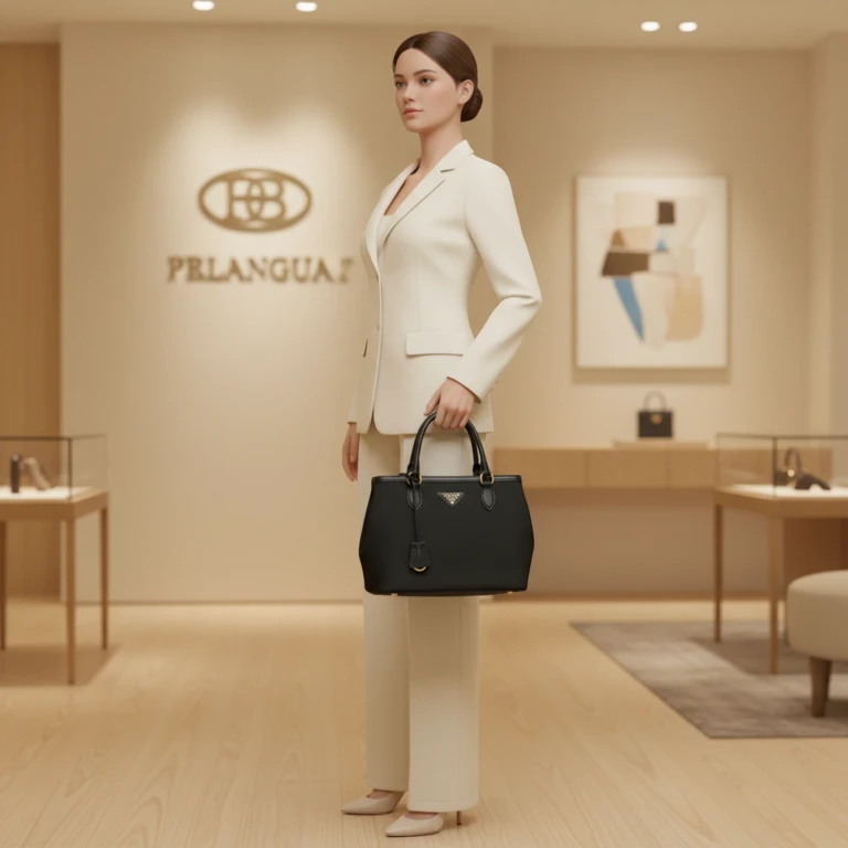 Logo Jacquard · Leather
