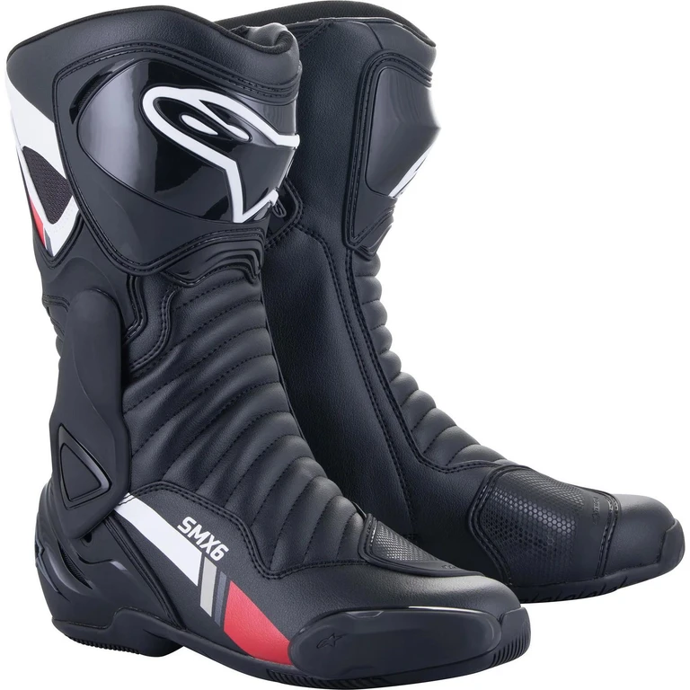 SMX-6 V2 Motorcycle Boots 40 Black White Grey (UK 6)