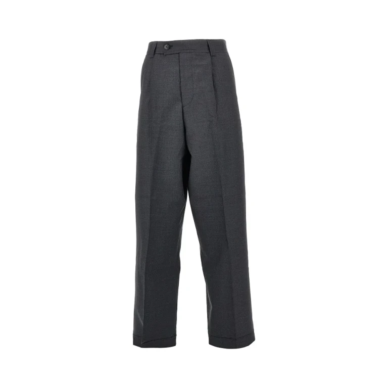 'Patch' Tropical Wool pants Man M
