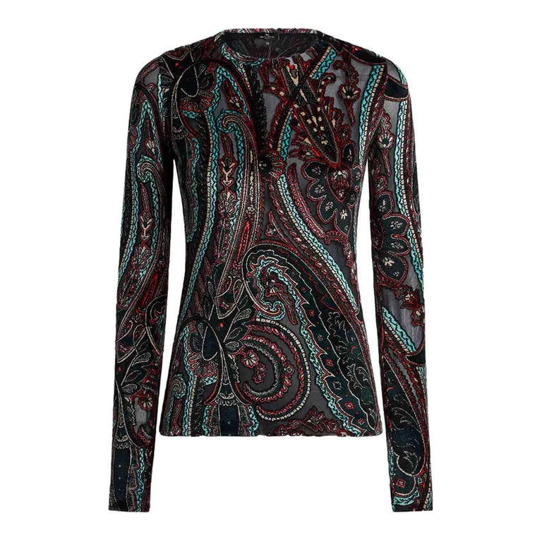 Pullover met Ronde Hals - Multicolore
