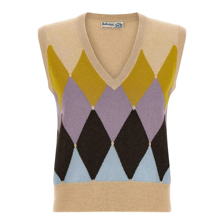 Ballantyne Gilet - Beige (B1S08712KA894068)