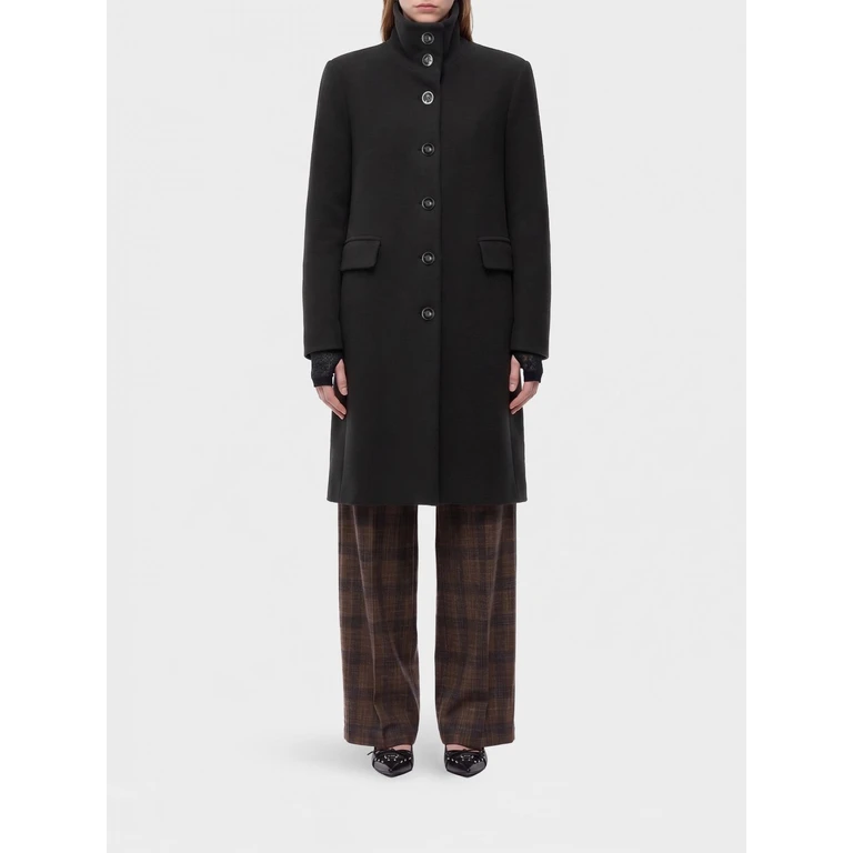 Manteau croisé en laine mélangée Pinko