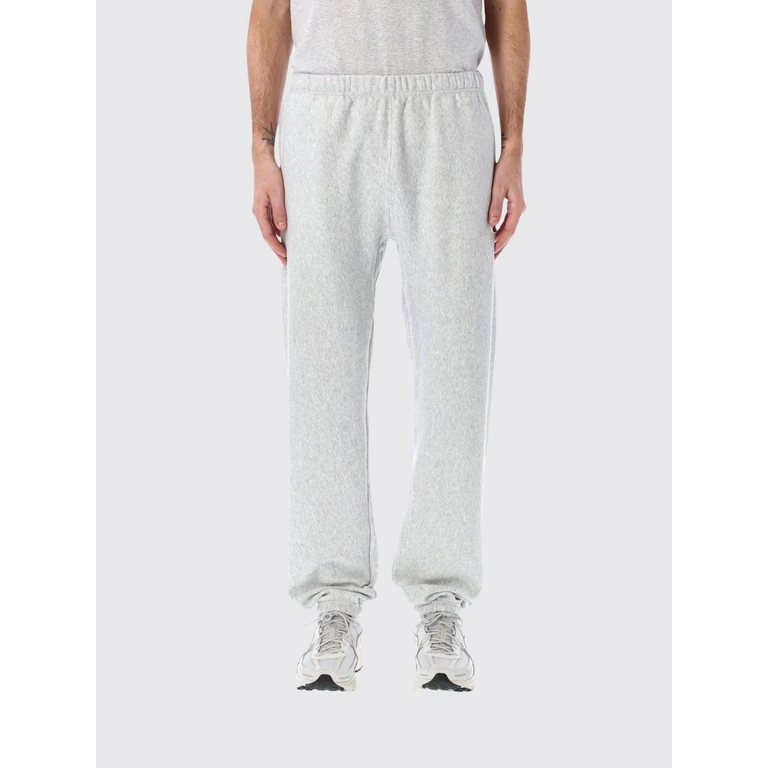 Straight Leg Cotton Jogging Trousers with Elasticated Waist (222570EM049)