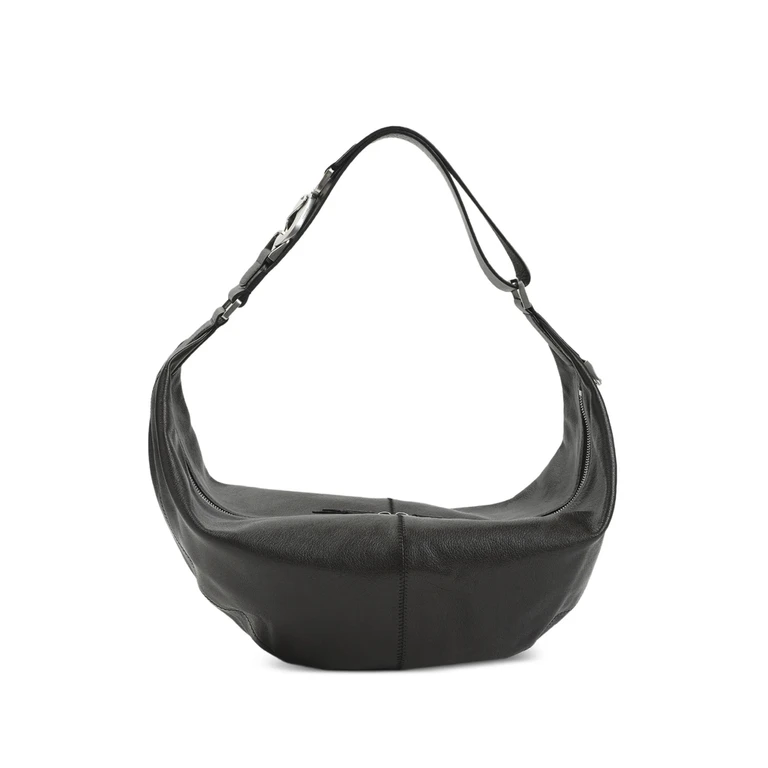 Quiver Clip Bag In Leather
