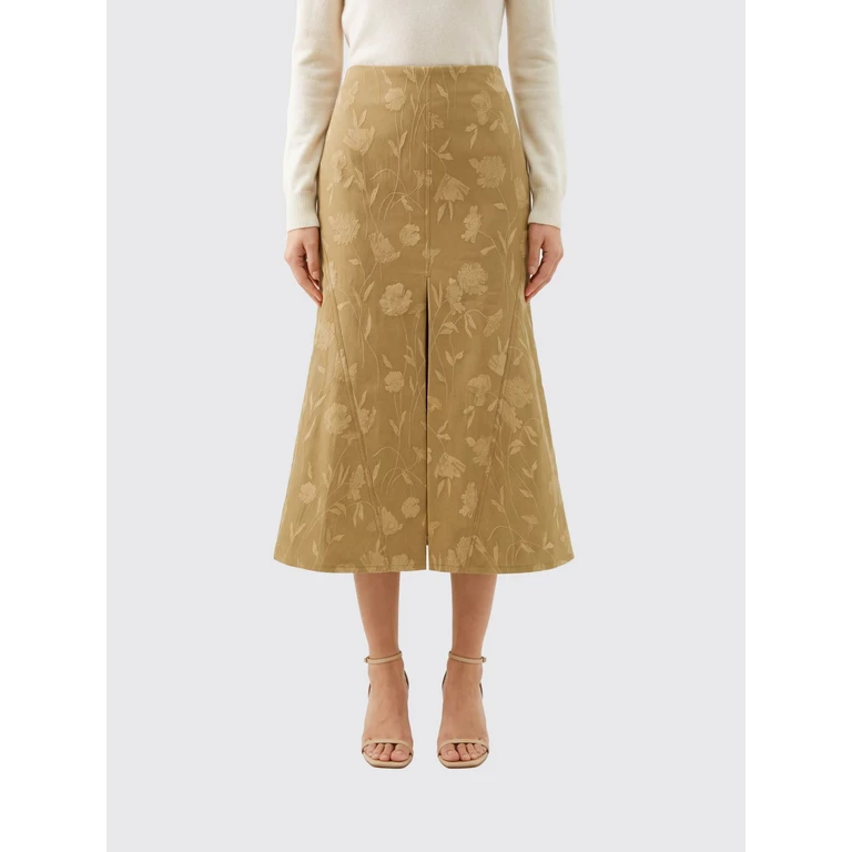 Skirt Woman color Beige (PF26S1390082001CAMEL)