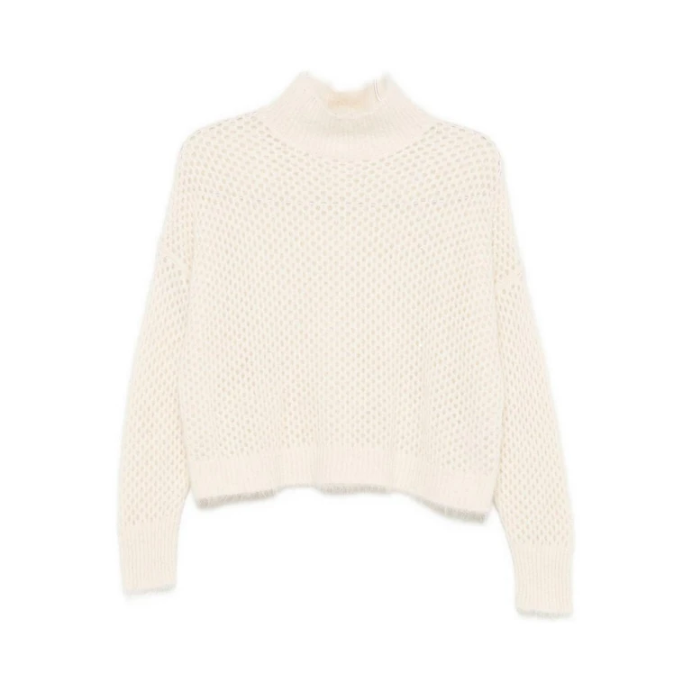 Pull Col Rond - Blanc (FRANCIACORTA41898R40750B1)