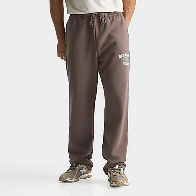 New Balance Men's Hits Fleece Sweatpants in Cortado Size: Small