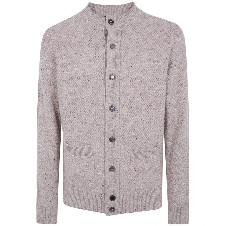 Round Neck Cardigan Sweater