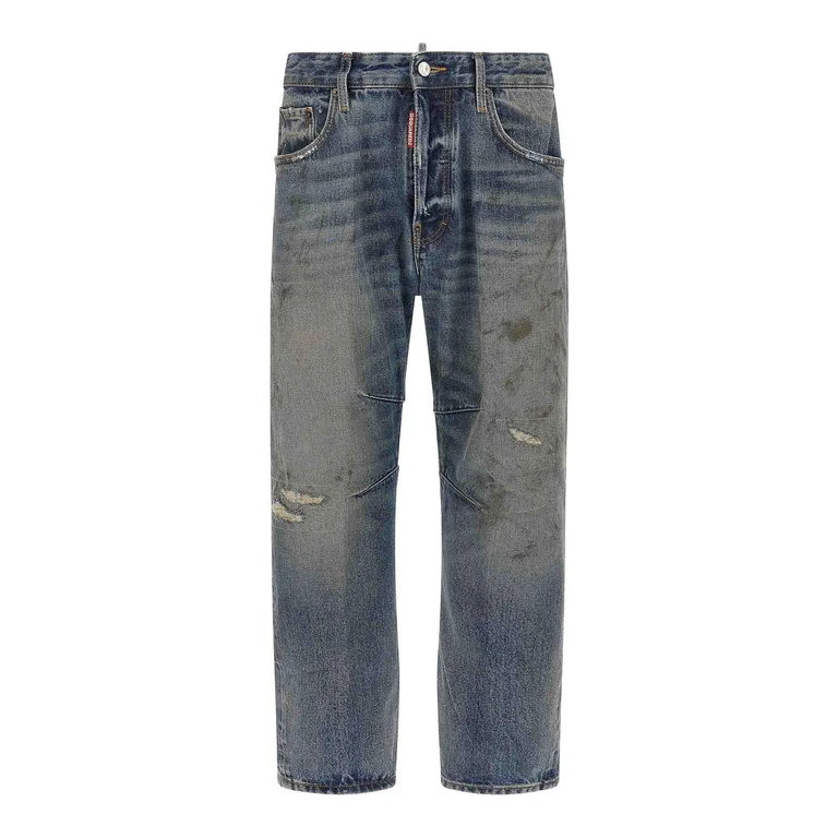 Dsquared2 Jean Droit - Bleu (S74LB1977D30042470)