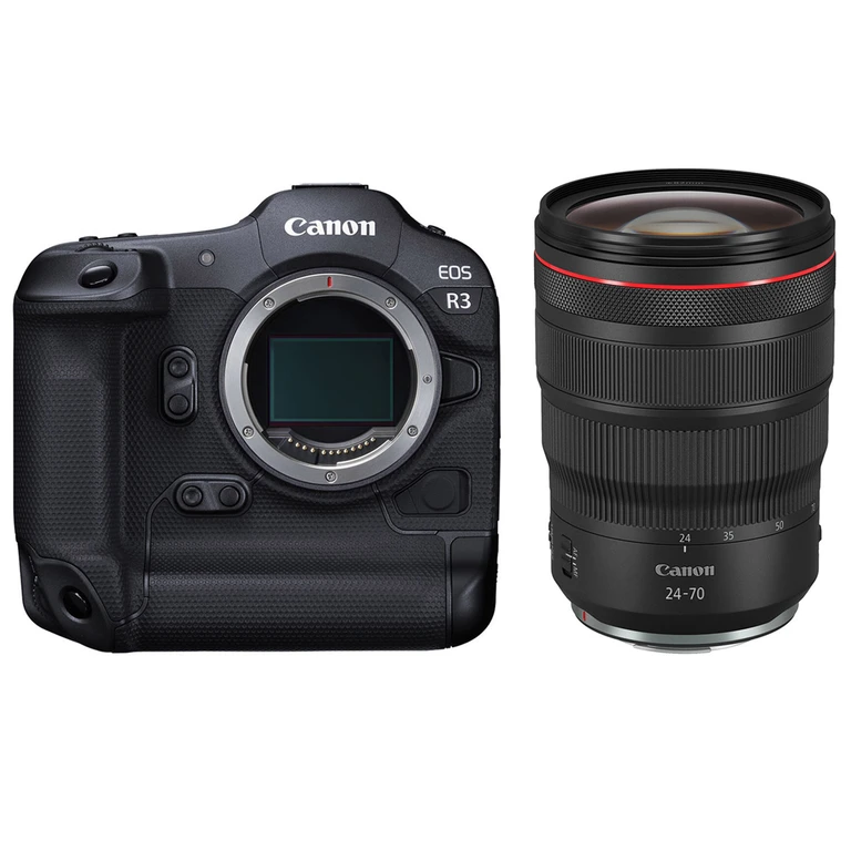 EOS R3 Mirrorless Camera with RF 24-70mm f/2.8L IS USM Lens