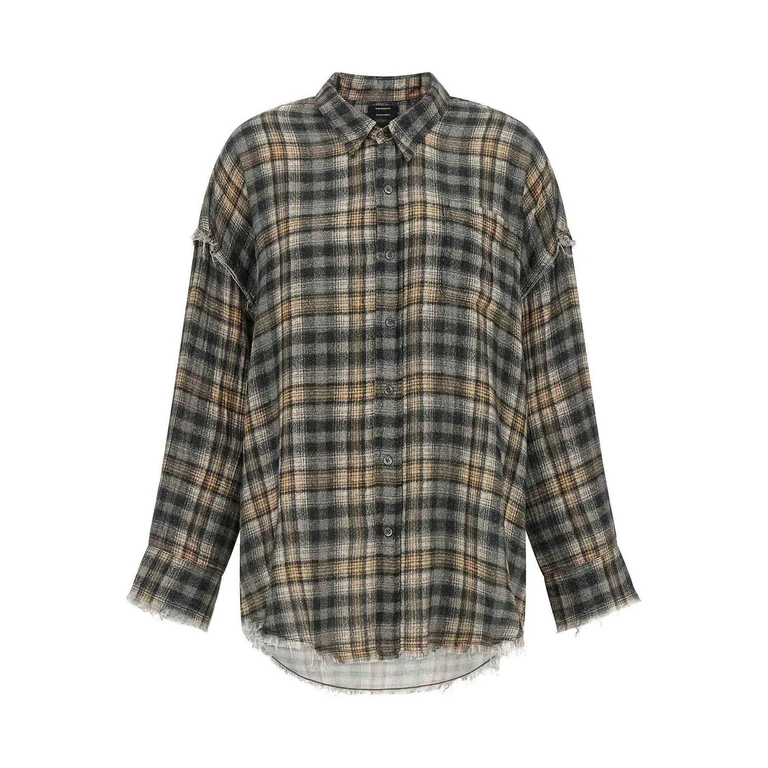 R13 Chemise - Gris (R13WR075R925A)