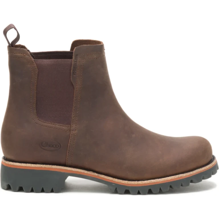 Fields Chelsea Waterproof Women's Boots - Chestnut Leather