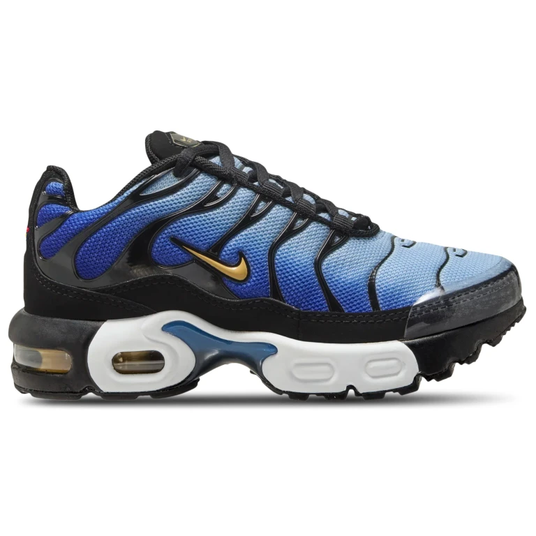 Preschool Air Max Plus - Black/Sky Blue