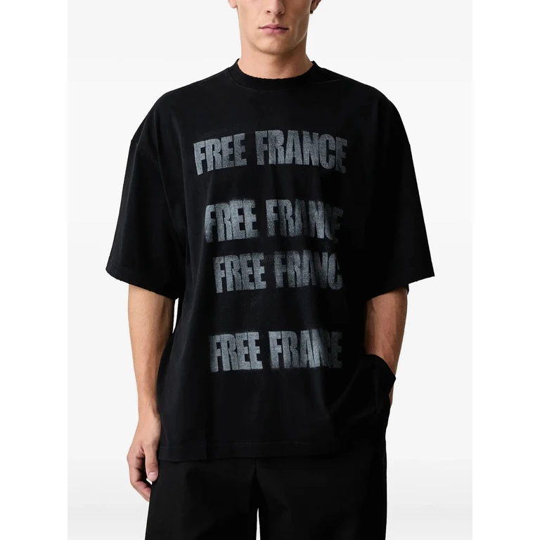 Slogan-print T-shirt