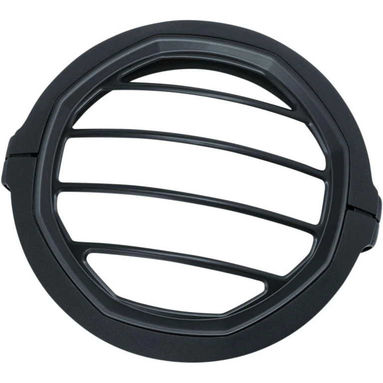 KUR6688 - Kuryakyn Dillinger 5-3/4" Headlight Trim Ring For Harley Davidson FXDB 1584 2009 Black