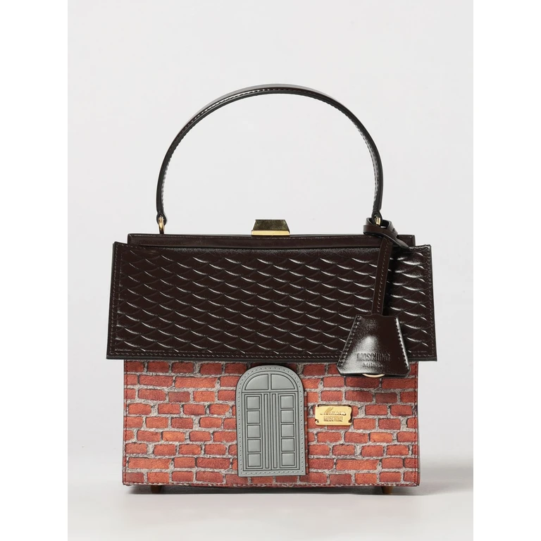 House Bag Mini Graphic Print Leather Handbag (MC4122PP1P30A)