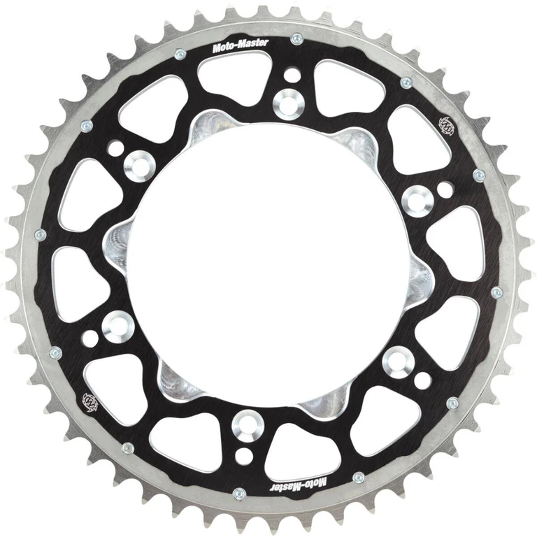 62.009.32.48 - Moto Master Fusion Series Dual Ring Sprocket For Yamaha TTR230 2005-2026 Rear 48T - Black