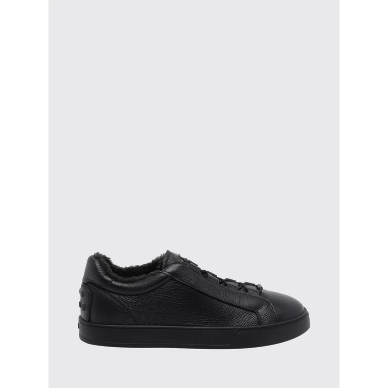 Sneakers slip-on Tod's in pelle di agnello nera