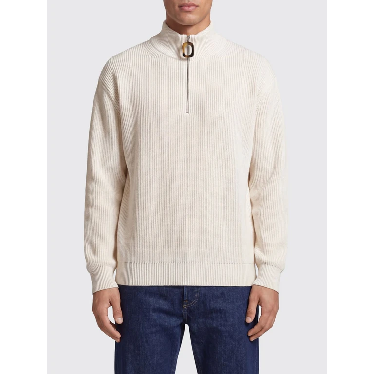 JW ANDERSON High-Neck Half-Zip Jumper in Wool Blend (KW1481YN0542006)