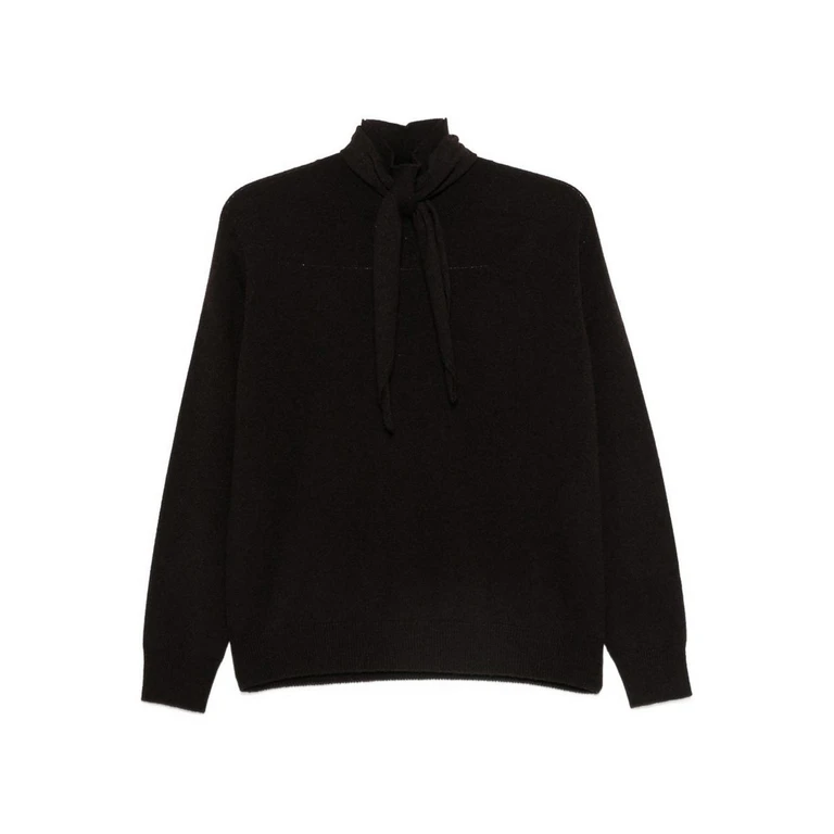Pull Col Rond - Marron (V74623RENEECAFFE)