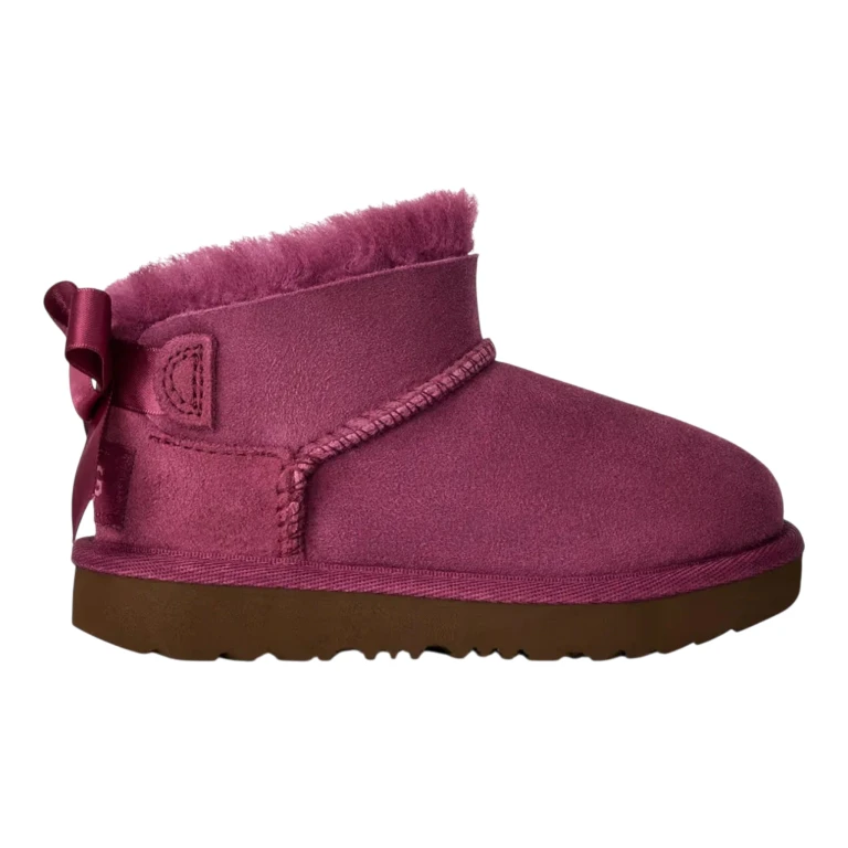 Ultra Mini Bailey Bow Toddlers' Boots - Dark Winterberry