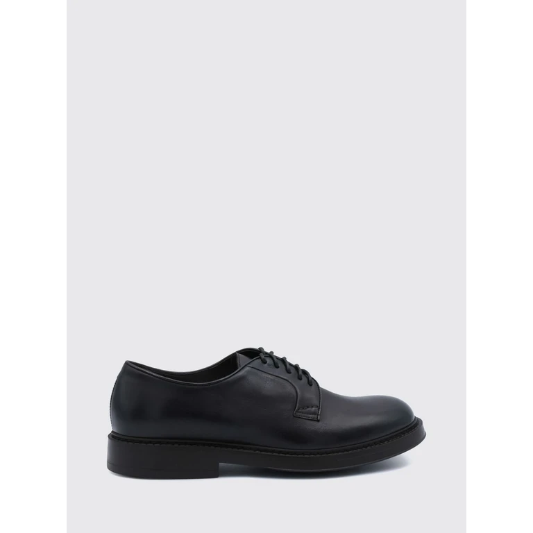 DOUCAL'S Smooth Calfskin Leather Derby Shoes with a Round Toe (DU1385BRUXUF188TL01)