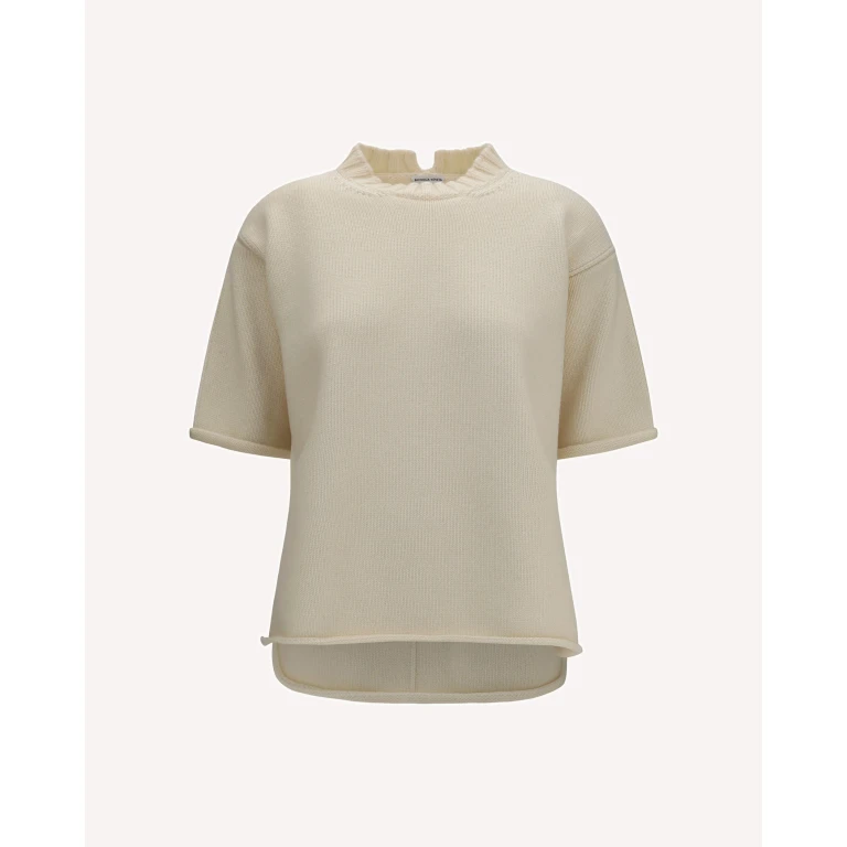 Wool and cashmere-blend knit T-shirt Female S
