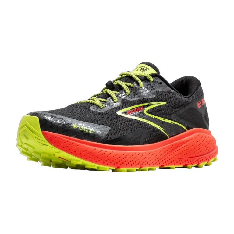 Women's Divide 5 GTX Trail Running Shoes - Black / Cherry / Lime