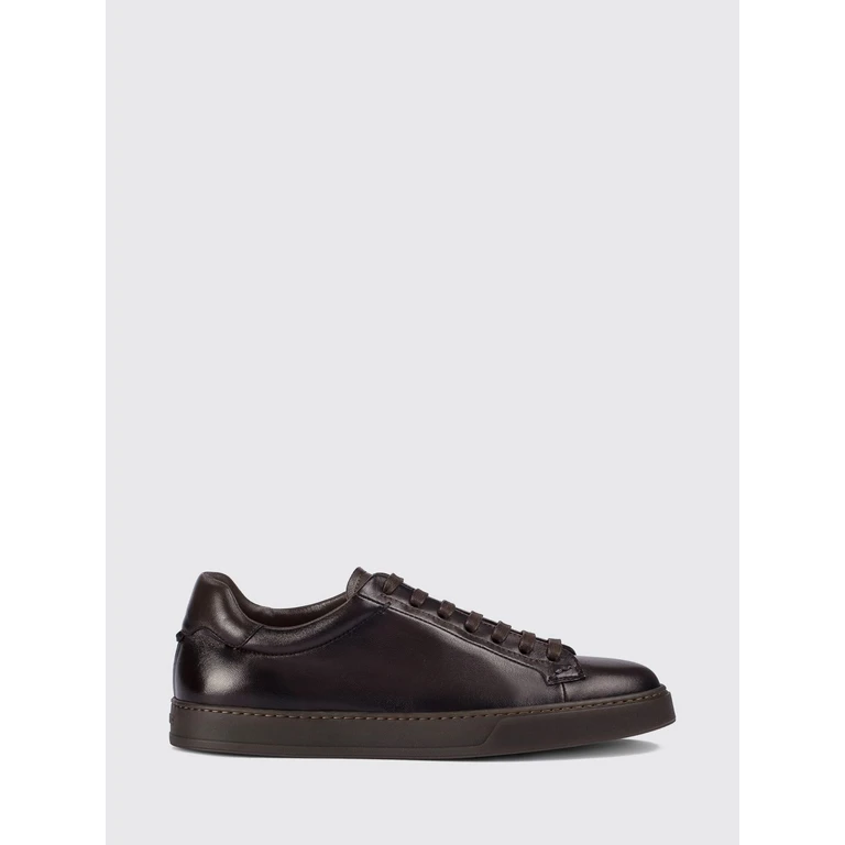 DOUCAL'S Morgan Sneakers in Smooth Calfskin Leather with Rubber Sole (DU3552SPENUF282OM00)