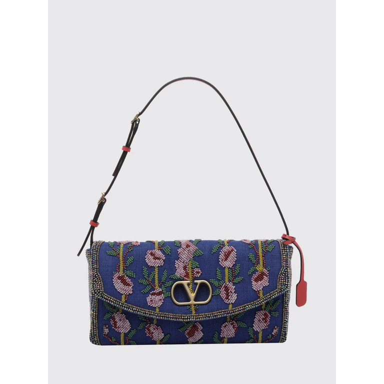 Sac épaule Valentino Garavani avec broderie florale
