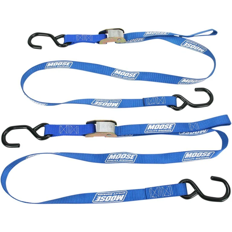 3920-0296 - Moose Racing Heavy Duty Tie Down Straps Set (183cm) - Blue