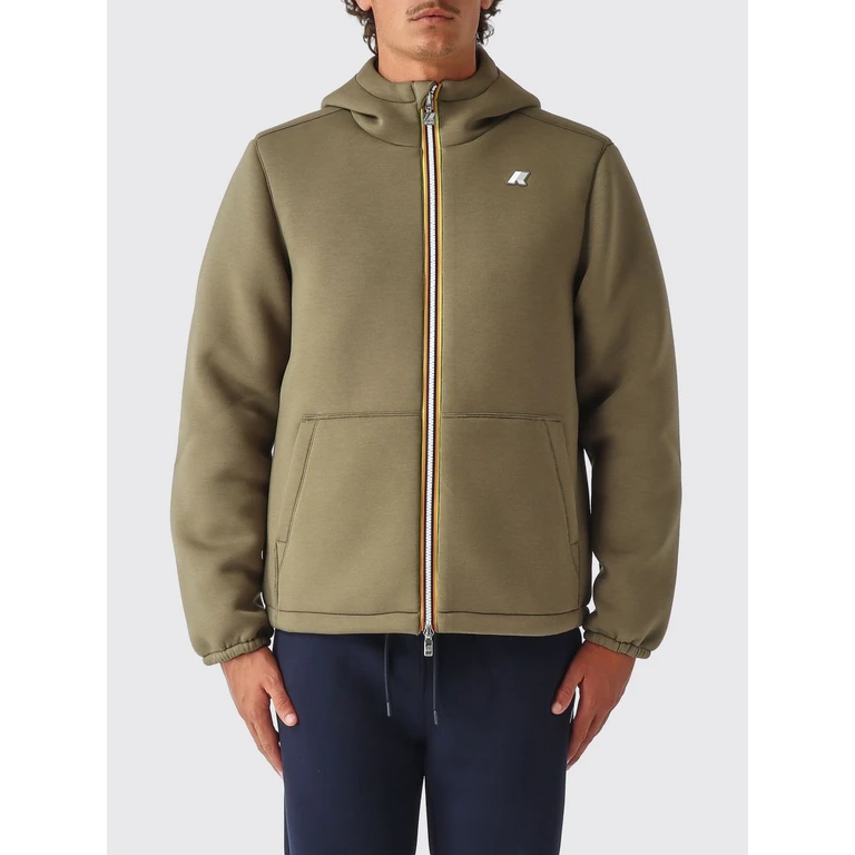 K-WAY Jacket Men color Blue (K8142YWD07)
