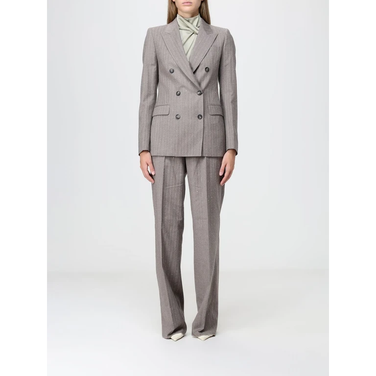 Pinstriped Double-Breasted Two-Piece Wool Suit (TPARIGI10BAD080019T1480)
