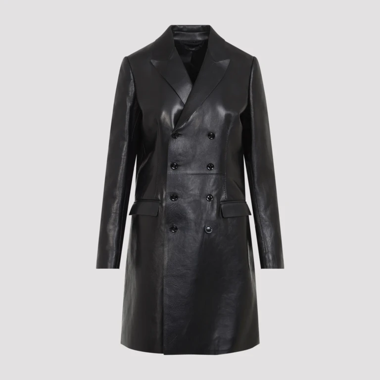 Silky Guanteria Leather Jacket