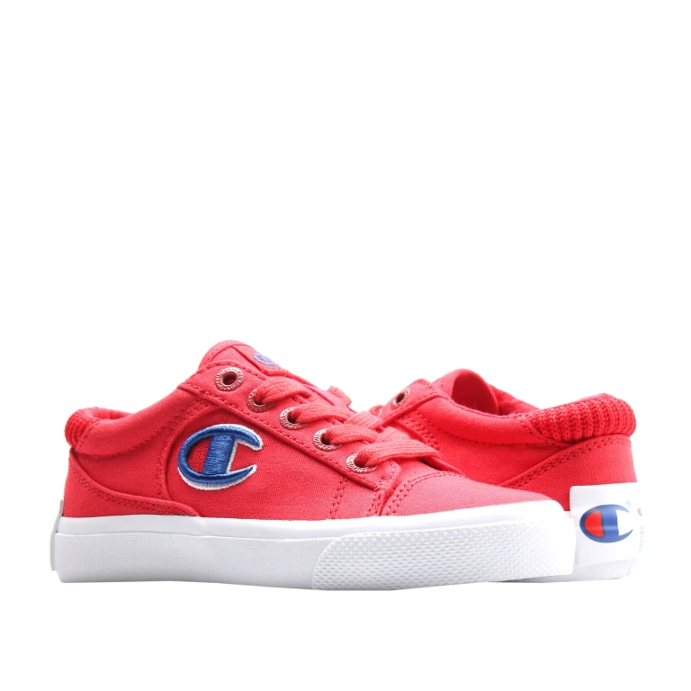 Life Fringe Lo Scarlet Little Kids' (PS) Sneakers - Red Canvas Low-Top