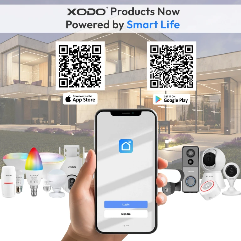 XODO PS2 Smart Motion Sensors - Wireless Home Security Detection