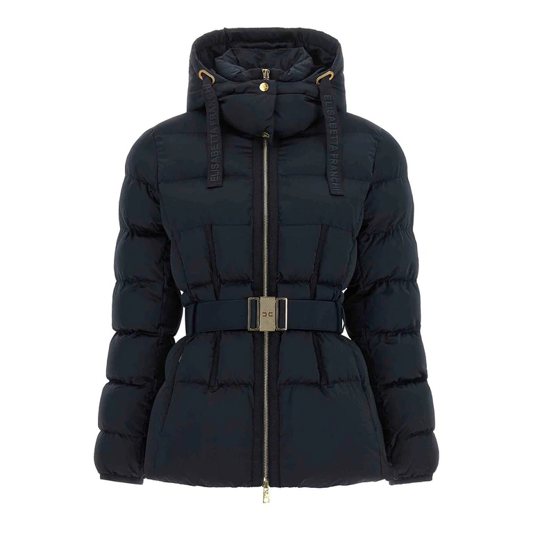 Elisabetta Franchi Blouson Rembourré - Noir (PI92D66E2H88)
