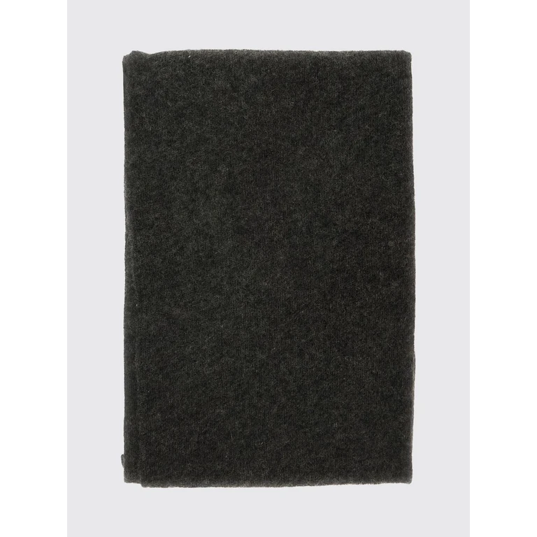 Triangular Cashmere Scarf with Embroidery and Monili (MSCDFSW03CE771)