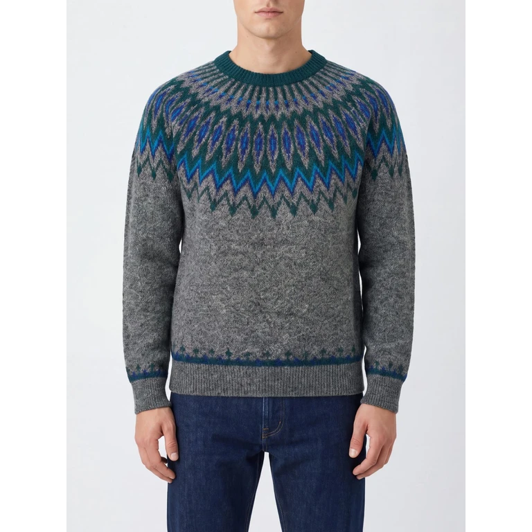 ROBERTO COLLINA Sweater Men color Grey (263MYB1200118)