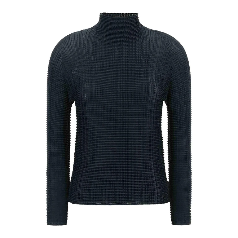 Issey Miyake Blouse - Bleu (IM68FJ40278)