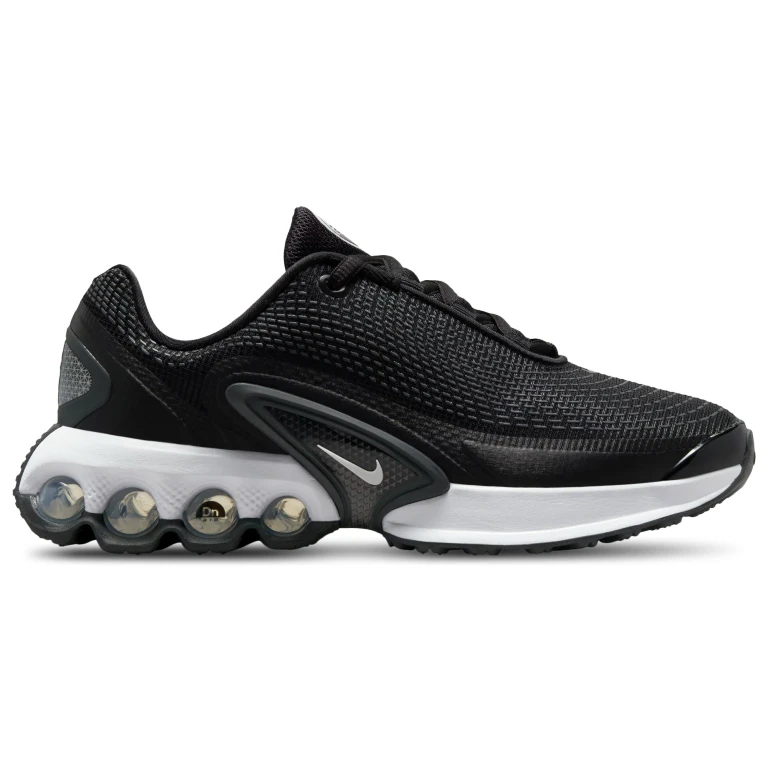 Grade School Air Max Dn - Black/Dark Grey/Black/White