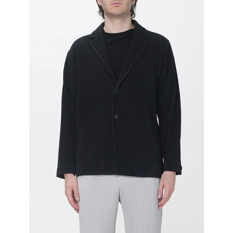 HOMME PLISSE' ISSEY MIYAKE Single-Breasted Plissé Blazer Homme Plissé Issey Miyake in Technical Fabric (HP68JD50115)