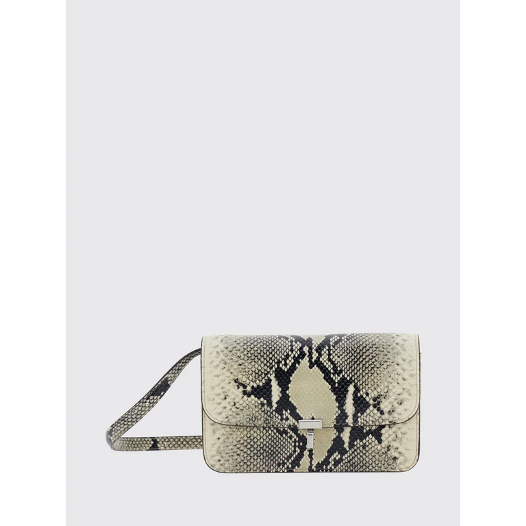 T-Lock Mini Crossbody Bag in Python-Effect Leather with Logo (264WAL0140LE0244317)