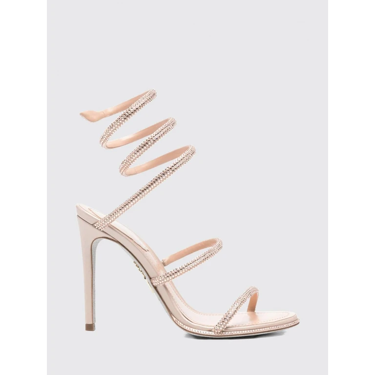 Cleo Crystal-Embellished Spiral Strap High-Heeled Sandals (C12538105R001V233)
