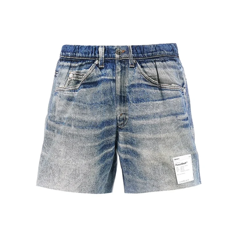 Denim print PeaceShell shorts Man M