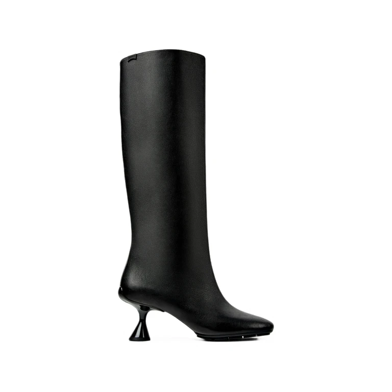 Right Left Leather Boots