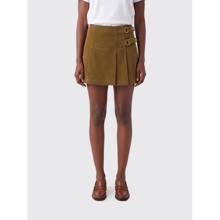 GOLDEN GOOSE Skirt Woman color Brown (GWP02744P00259620400)