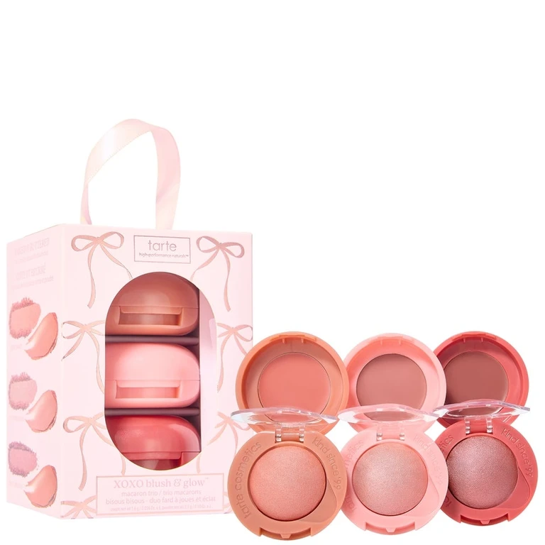 XOXO Blush & Glow Macaron Trio (Worth $72.00)